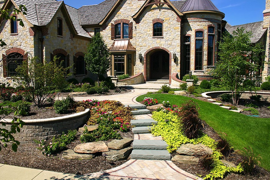 landscape design installation